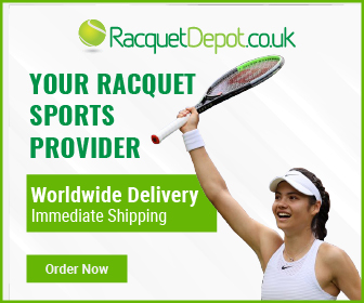 Competitive Prices & Worldwide Delivery at Racquet Depot UK