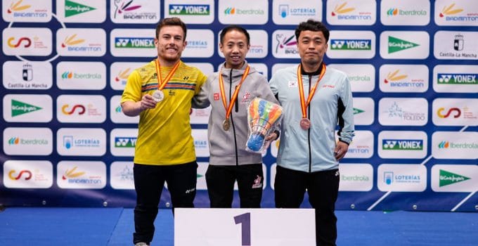 para badminton winners in spain