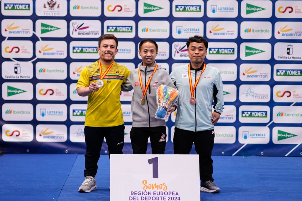 para badminton winners in spain