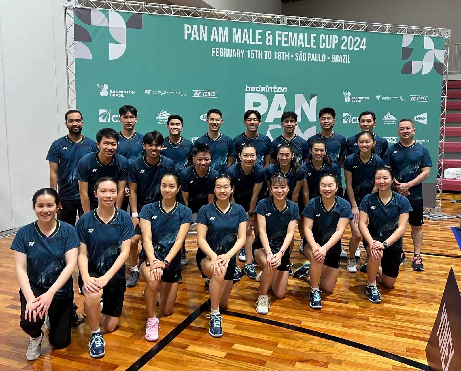 us teams at pan am mf cup 2024 and womens team heading to chengdu for uber cup finals