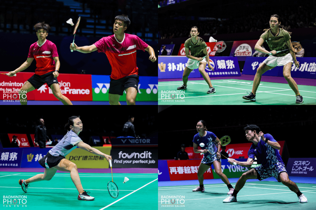 six u s badminton athletes qualify for paris 2024 summer olympic games