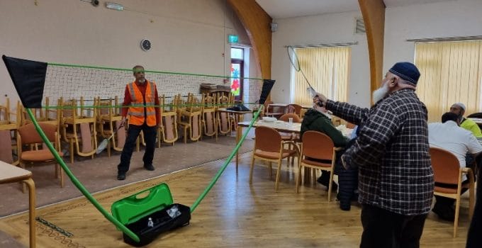 sunnyside community group feeling benefits of badminton