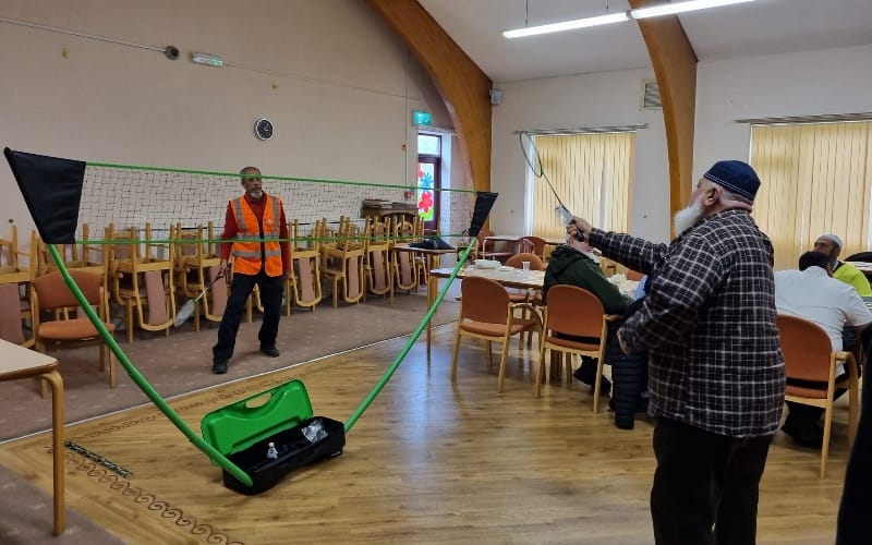 sunnyside community group feeling benefits of badminton