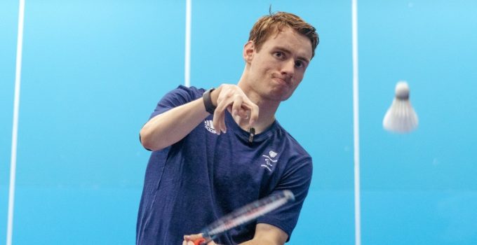 four players selected in history making paralympicsgb badminton squad for paris 2024