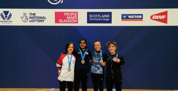 para badminton winners in scotland