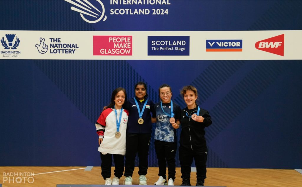 para badminton winners in scotland