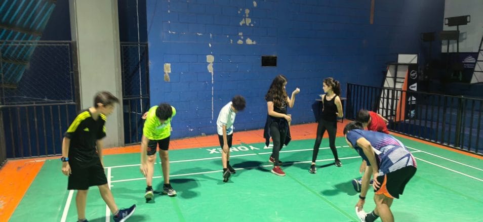 school badminton programme inspired by olympic dream