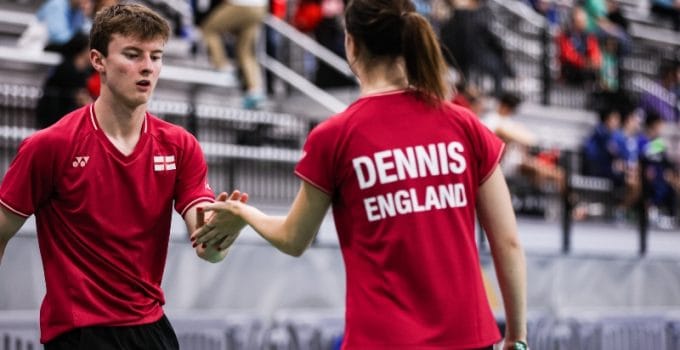 young gun oliver butler feeling the love of badminton