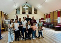 saint josephac280c299s church opens its doors to community badminton