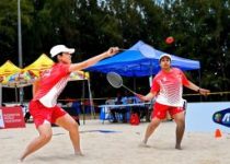 ugandaac280c299s stunning victory highlights day 1 of the africa airbadminton championships at mont choisy beach