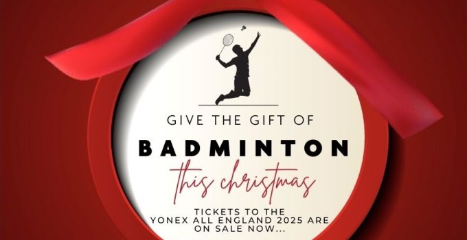 give the gift of badminton this christmas