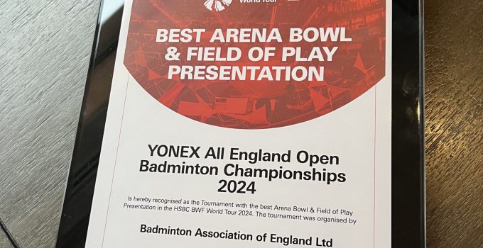 yonex all england wins prestigious bwf accolade