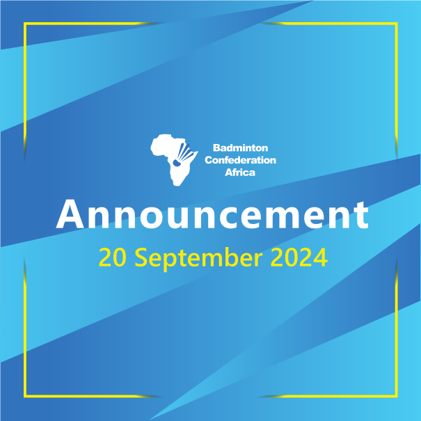 release of the africa airbadminton championships 2024 prospectus