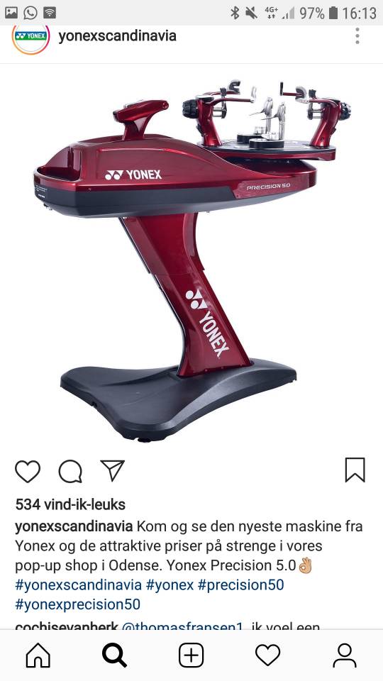 Yonex precision 5.0 stringing machine yonex precision 5 0 stringing machine