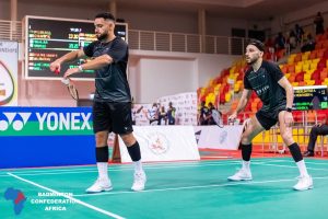 shocks smashes surprises day 2 action at the all africa badminton championships